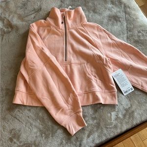Lululemon, Scuba Oversized Funnel Neck, Women, size M/L, color 🍑